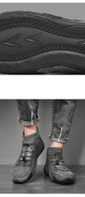 Load image into Gallery viewer, Men Beige Casual Shoes Outdoor Comfy Walking Sneakers Fashion All-Match Sneakers Breathable Cloth Casual Sports Flats Men Lightweight Outdoor Running Sneakers