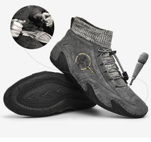 Load image into Gallery viewer, Men Beige Casual Shoes Outdoor Comfy Walking Sneakers Fashion All-Match Sneakers Breathable Cloth Casual Sports Flats Men Lightweight Outdoor Running Sneakers