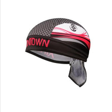 Load image into Gallery viewer, Men Black Cycling Bicycle Outdoor Sports Pirate Bike Hat Cap Women Sport Headband Sweat Absorption Quick Drying Bandana Rag Skull Cap for Men Women Cooling Helmet Liner Sweat Wicking Breathable Head Scarf Bandana Beanie Caps Cycling
