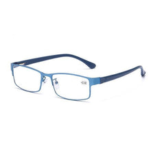 Load image into Gallery viewer, Men Blue Business Glasses Reading Glasses For Women Titanium Eye Glasses Male Hyperopia New Glasses Frame Sunglasses For Ladies Eyewear Frame Sun Glasses For Women Men