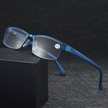 Load image into Gallery viewer, Men Blue Business Glasses Reading Glasses For Women Titanium Eye Glasses Male Hyperopia New Glasses Frame Sunglasses For Ladies Eyewear Frame Sun Glasses For Women Men