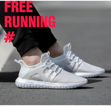 Load image into Gallery viewer, Men Blue Running Shoes Lightweight Breathable Mesh Soft Women Outdoor Sneakers Slip On Outdoor Jogging Walking Tennis Sport Shoes Fashion Sneakers For Workout