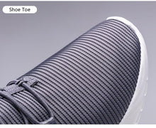 Load image into Gallery viewer, Men Blue Running Shoes Lightweight Breathable Mesh Soft Women Outdoor Sneakers Slip On Outdoor Jogging Walking Tennis Sport Shoes Fashion Sneakers For Workout