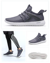 Load image into Gallery viewer, Men Blue Running Shoes Lightweight Breathable Mesh Soft Women Outdoor Sneakers Slip On Outdoor Jogging Walking Tennis Sport Shoes Fashion Sneakers For Workout