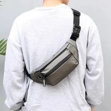 Load image into Gallery viewer, Men Blue Waterproof Belt Bag Fashion Chest Pack New Design High Quality Outdoor Sports Fanny Pack Men's Travel Shoulder Bags