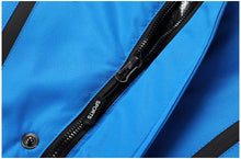 Load image into Gallery viewer, Men Blue Winter Outdoor Jacket New Ski Snow Warm Jacket Coat New Design Stylish Men's Breathable Jacket Comfortable Casual Hooded Waterproof Thick Fleece Jackets For Men Detachable Hood Jacket