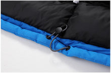 Load image into Gallery viewer, Men Blue Winter Outdoor Jacket New Ski Snow Warm Jacket Coat New Design Stylish Men's Breathable Jacket Comfortable Casual Hooded Waterproof Thick Fleece Jackets For Men Detachable Hood Jacket