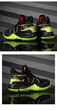 Load image into Gallery viewer, Men Breathable Basketball Shoes Shockproof High Top Sneakers Cushioning Sport Shoes Outdoor Training Ankle Boots Lightning Professional Anti Slip Sports Shoes For Running Walking Sport