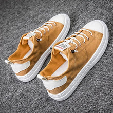 Load image into Gallery viewer, Men Casual Shoes Fashion Canvas Breathable Autumn Lace Up Comfortable Casual Shoes Outdoor Men Sneakers Womens Canvas Shoes Sneakers Low Top Tennis Shoes Casual Walking Shoes