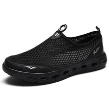 Load image into Gallery viewer, Men Casual Shoes Sneakers Light Breathable Summer Walking Beach Mesh Shoes Comfortable Mesh Work Shoes Athletic Slip On Walking Shoes For Men