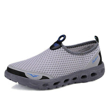 Load image into Gallery viewer, Men Casual Shoes Sneakers Light Breathable Summer Walking Beach Mesh Shoes Comfortable Mesh Work Shoes Athletic Slip On Walking Shoes For Men