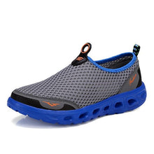 Load image into Gallery viewer, Men Casual Shoes Sneakers Light Breathable Summer Walking Beach Mesh Shoes Comfortable Mesh Work Shoes Athletic Slip On Walking Shoes For Men