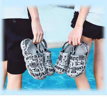 Load image into Gallery viewer, Men Causal Summer Sandals Garden Clogs Soft Memory Hospital Shoes Men Slip On Beach Water Sandals Anti-Skid Water Shoes Summer Garden Camouflage Men Walking Clogs