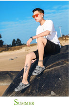 Load image into Gallery viewer, Men Causal Summer Sandals Garden Clogs Soft Memory Hospital Shoes Men Slip On Beach Water Sandals Anti-Skid Water Shoes Summer Garden Camouflage Men Walking Clogs