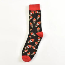 Load image into Gallery viewer, Men Cotton Socks Gradient Color Summer Style Long Wedding Sock Men Knee High Business Socks Man Socks Men's Ladies Novelty Bright Colorful Patterned Cotton Socks