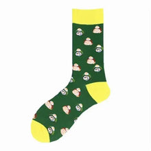 Load image into Gallery viewer, Men Cotton Socks Gradient Color Summer Style Long Wedding Sock Men Knee High Business Socks Man Socks Men's Ladies Novelty Bright Colorful Patterned Cotton Socks