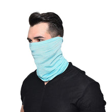 Load image into Gallery viewer, Men Cycling Magic Face Scarf Bandana Half Mask Neck Hiking Sports Ice Silk Sun Protection Fishing Bicycle Bike Headband Military Camo Face Shield Cycling Bandana Fishing Buffet Sport Headband Scarf Military Shamash Tactical Desert Keffiyeh
