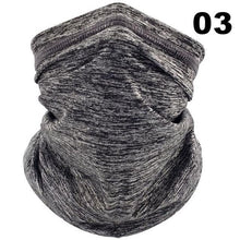 Load image into Gallery viewer, Men Cycling Magic Face Scarf Bandana Half Mask Neck Hiking Sports Ice Silk Sun Protection Fishing Bicycle Bike Headband Military Camo Face Shield Cycling Bandana Fishing Buffet Sport Headband Scarf Military Shamash Tactical Desert Keffiyeh