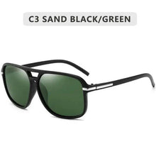 Load image into Gallery viewer, Men Elegant Cool Square Style Fashion Polarized Sunglasses Driving Vintage Design UV400 Sun Glasses