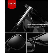 Load image into Gallery viewer, Men Elegant Cool Square Style Fashion Polarized Sunglasses Driving Vintage Design UV400 Sun Glasses
