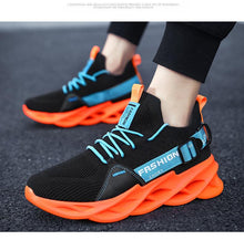 Load image into Gallery viewer, Men Fashion Breathable Sneakers Running Lightweight Casual Sport Shoes Slip On Breathable Walking Shoes Ultra Lightweight Casual Sport Gym Fashion Sneakers