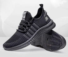 Load image into Gallery viewer, Men Fashion Sneakers Breathable Casual Shoes Orange Sole Mesh Lightweight Trainers Walking Running Tennis Gym Shoes For Mens Non Slip Sport Sneakers