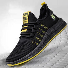 Load image into Gallery viewer, Men Fashion Sneakers Breathable Casual Shoes Orange Sole Mesh Lightweight Trainers Walking Running Tennis Gym Shoes For Mens Non Slip Sport Sneakers