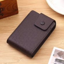 Load image into Gallery viewer, Men Faux Leather 10 Card Slots Coins Bag Wallet