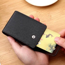 Load image into Gallery viewer, Men Faux Leather 10 Card Slots Coins Bag Wallet