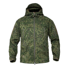 Load image into Gallery viewer, Men Green Autumn Camouflage Jacket Men's Lightweight Water-Resistant Jacket Tactical Clothing Male Camouflage Windbreaker Breathable Outdoor Snow Jacket