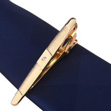 Load image into Gallery viewer, Men Metal Alloy Tie Clip Clamp Necktie Bar Clasp Tie Bar Clip Men's Tie Bar Necktie Bar Men's Tie Accessories Men’s Tie Clips Classic Gift Wedding Bridegroom Business Fashion Formal Gifts