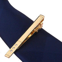 Load image into Gallery viewer, Men Metal Alloy Tie Clip Clamp Necktie Bar Clasp Tie Bar Clip Men's Tie Bar Necktie Bar Men's Tie Accessories Men’s Tie Clips Classic Gift Wedding Bridegroom Business Fashion Formal Gifts
