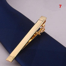 Load image into Gallery viewer, Men Metal Alloy Tie Clip Clamp Necktie Bar Clasp Tie Bar Clip Men's Tie Bar Necktie Bar Men's Tie Accessories Men’s Tie Clips Classic Gift Wedding Bridegroom Business Fashion Formal Gifts