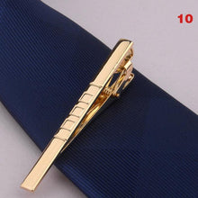 Load image into Gallery viewer, Men Metal Alloy Tie Clip Clamp Necktie Bar Clasp Tie Bar Clip Men's Tie Bar Necktie Bar Men's Tie Accessories Men’s Tie Clips Classic Gift Wedding Bridegroom Business Fashion Formal Gifts