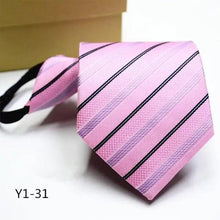 Load image into Gallery viewer, Men Modern Design Adjustable Band Patterned Necktie For Men Casual Dress Party Wedding Suit Bridegroom Necktie