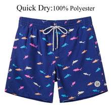 Load image into Gallery viewer, Men's Beach Shorts Boardshorts with Mesh Lining Men's Swimwear Beachwear Quick Dry Swim Shorts Swimming Trunks for Men Men's Beach Trunks Men's Beach Shorts Surfing Boardshorts with Mesh Lining Swimwear Outdoor Surfing Pants