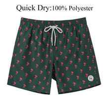Load image into Gallery viewer, Men's Beach Shorts Boardshorts with Mesh Lining Men's Swimwear Beachwear Quick Dry Swim Shorts Swimming Trunks for Men Men's Beach Trunks Men's Beach Shorts Surfing Boardshorts with Mesh Lining Swimwear Outdoor Surfing Pants