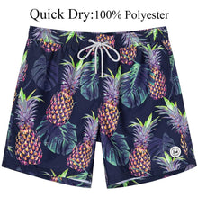 Load image into Gallery viewer, Men's Beach Shorts Boardshorts with Mesh Lining Men's Swimwear Beachwear Quick Dry Swim Shorts Swimming Trunks for Men Men's Beach Trunks Men's Beach Shorts Surfing Boardshorts with Mesh Lining Swimwear Outdoor Surfing Pants