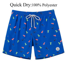 Load image into Gallery viewer, Men's Beach Shorts Boardshorts with Mesh Lining Men's Swimwear Beachwear Quick Dry Swim Shorts Swimming Trunks for Men Men's Beach Trunks Men's Beach Shorts Surfing Boardshorts with Mesh Lining Swimwear Outdoor Surfing Pants