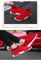 Load image into Gallery viewer, Men's Breathable Running Shoes Casual Fashion Outdoor White Espadrilles Sports Shoes Light Socks Lightweight Breathable Walking Running Shoes Mesh Workout Casual Sports Men's Jogging Sneakers