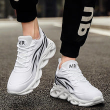Load image into Gallery viewer, Men's Casual Sneakers Flame Print Running Mesh Shoes Outdoor Lightweight Twist Bottom Breathable Tennis Sport Shoes For Workout Walking Outdoor Sport Gym Fashion Sneakers