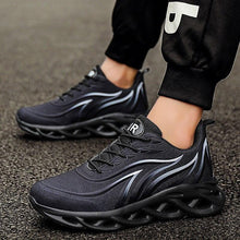 Load image into Gallery viewer, Men's Casual Sneakers Flame Print Running Mesh Shoes Outdoor Lightweight Twist Bottom Breathable Tennis Sport Shoes For Workout Walking Outdoor Sport Gym Fashion Sneakers