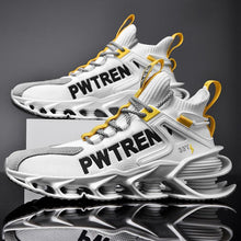 Load image into Gallery viewer, Men's Casual Sports Increase Fashion Reflective Blade Running Sneakers Luxury Walking Gym Shoes High Quality Breathable Mesh Sneakers For Jogging Walking Athletics Trainer Sports Sneakers