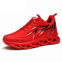 Load image into Gallery viewer, Men's Flame Printed Sneakers Flying Weave Sports Comfortable Running Outdoor Men Athletic Shoes Breathable Casual Sports High Quality Sport Design Sneaker