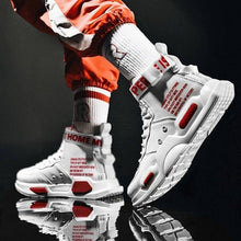 Load image into Gallery viewer, Men's High Quality Top Fashion Leather Sneakers Trend Comfortable Man Casual Shoes Outdoor Non-slip Breathable Mens Basketball Luxury Fashion Running Sneakers