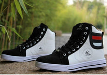 Load image into Gallery viewer, Men's High Top Sneakers Breathable Street Sports Shoes Hip Hop Trendy Style Casual Shoes Fashion Sneakers Breathable Comfort Walking Mens Sneakers