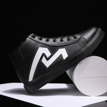 Load image into Gallery viewer, Men's High Top Sneakers Breathable Street Sports Shoes Hip Hop Trendy Style Casual Shoes Fashion Sneakers Breathable Comfort Walking Mens Sneakers
