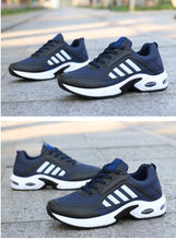 Load image into Gallery viewer, Men's Leather Autumn Shoes Casual Sneakers Tennis Fashion White Trainers Sneakers Casual Leather Fashion Sneakers Breathable Sports Running Sneakers