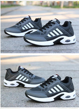 Load image into Gallery viewer, Men's Leather Autumn Shoes Casual Sneakers Tennis Fashion White Trainers Sneakers Casual Leather Fashion Sneakers Breathable Sports Running Sneakers