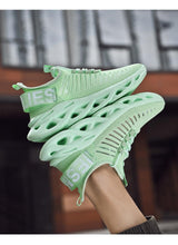 Load image into Gallery viewer, Men's Luxury Sneakers Autumn Mens Casual Shoes Lace-Up Breathable Light Running Tenis Shoes Modern Sneakers Breathable Black Trendy Sneakers